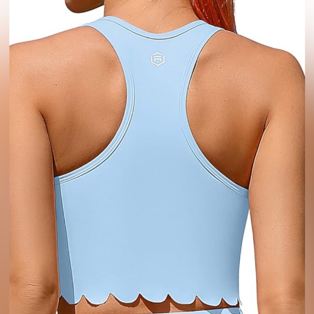 ATTRACO  Tennis  Racerback Top - Picture 2 of 7